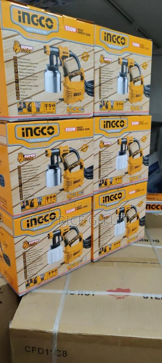 550w Ingco HVLP Floor Based Spray Gun · Photo 1