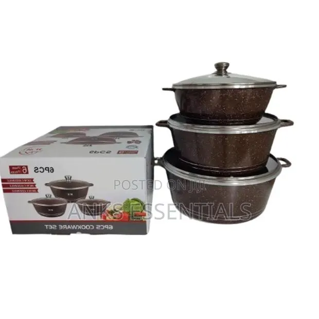 6pcs Wk Casserole Set – Lightweight Reliable · Photo 1
