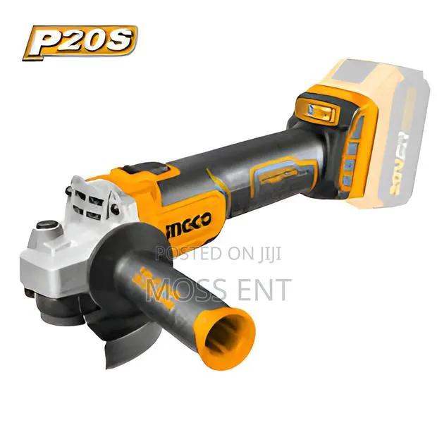 Ingco Cordless Angle Grinder 20v 5" - Cagli201258 · Photo 1