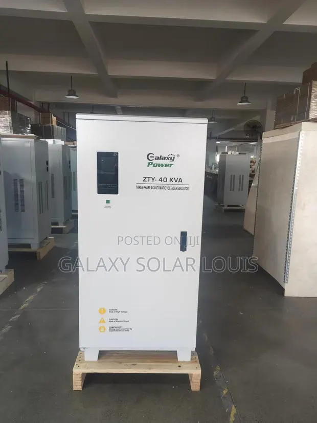 40KVA 3Phase Stabilizer Ghana ECG Environment · Photo 1