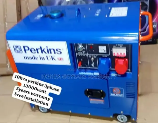 Clean Power Solutions Perkins 10kva 13000w Diesel Generator · Photo 1