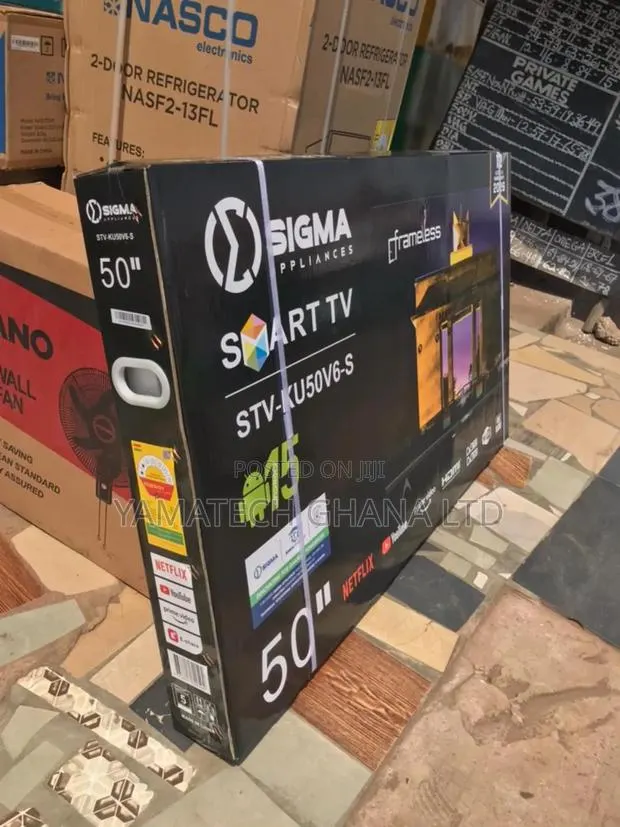 Sigma 50 Inche Smart 4k Uhd Tv With Bluetooth · Photo 1