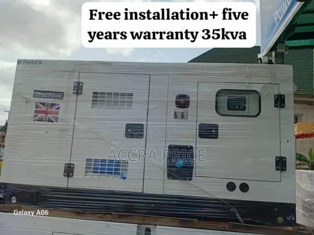 Seminal 35kva Uk Perkins Diesel Generator Uk Perkins Silent · Photo 1