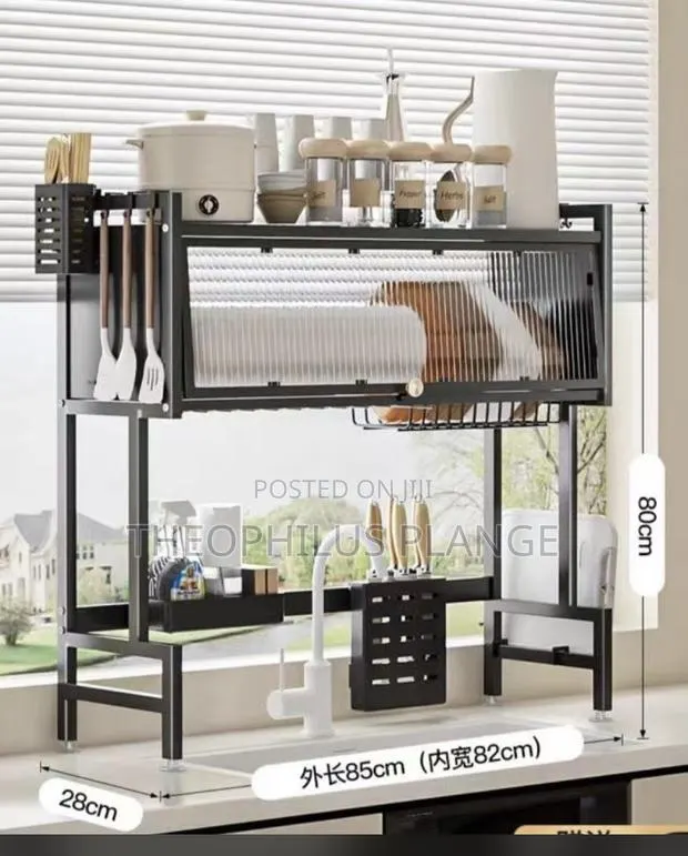 Multipurpose Plate Rack, Dish Drainage and Cutlery Holder · Photo 1