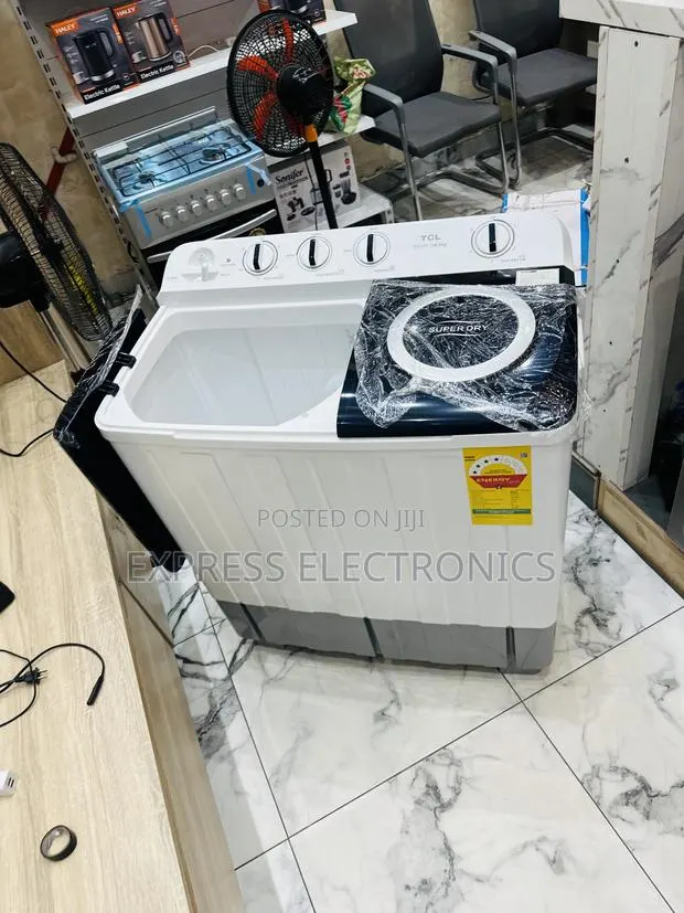10.5kg Topload Semi Automatic—-TCL White · Photo 1
