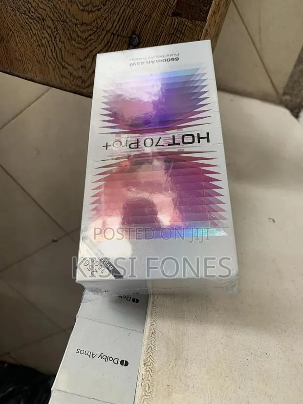 New Infinix Hot 70 Pro 5G+ 256 GB Black · Photo 1