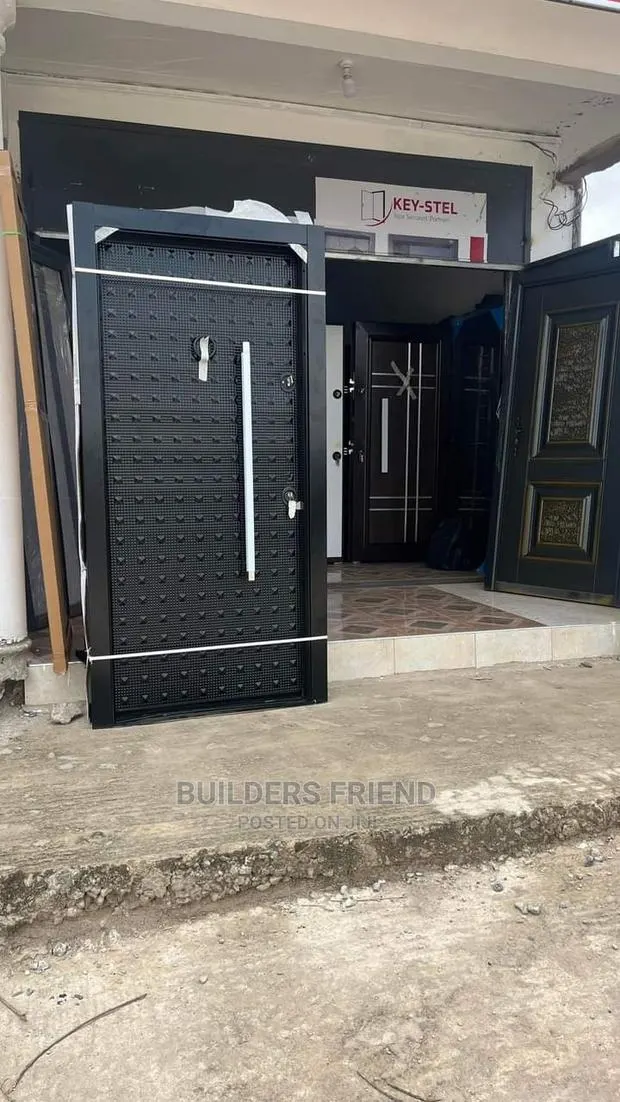 Full Metal Heavyduty Turkish Single Security Door Complete · Photo 1