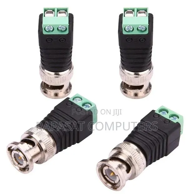 4pcs of BNC Male to Dc Female Connectors · Photo 1