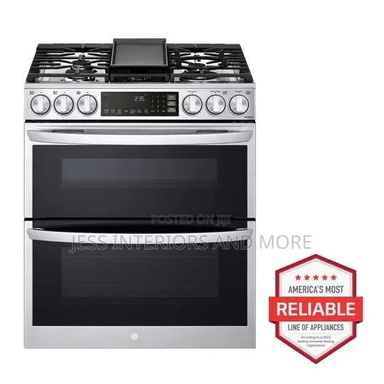 LG Cooker (Smart Gas Double Oven Slide-in Range With InstaView) · Photo 1