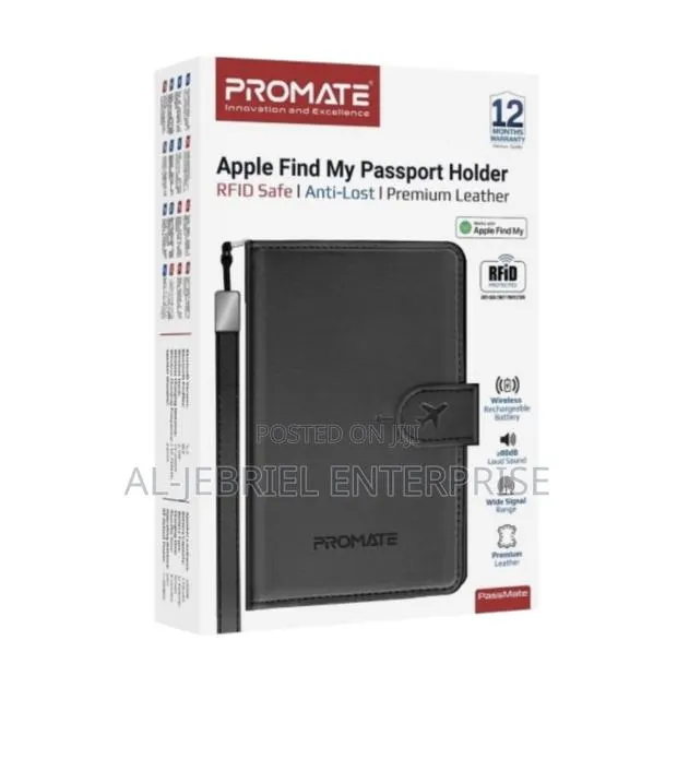 Passport Holder With Tracker · Photo 1
