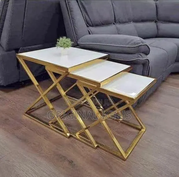 Glass Center Table( 3 in 1) · Photo 1