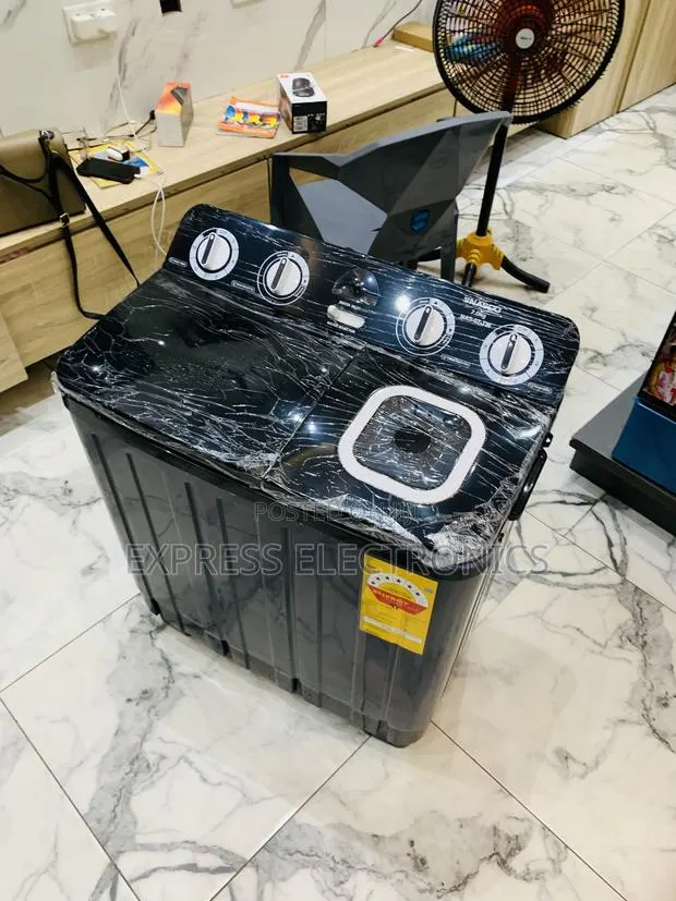Shop Nasco Black Topload Semi Auto Twintub Wm 7kg · Photo 1