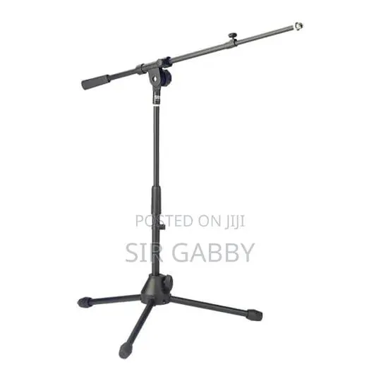 Round Base and Tripod Mic Stand · Photo 1