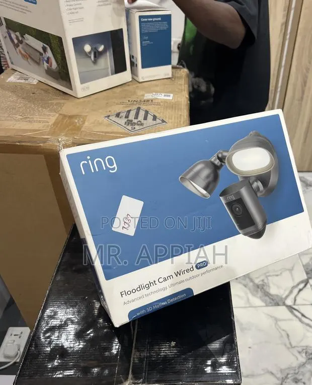 Get Affordable Ring Floodlight Cam Wired Pro(Black) · Photo 1