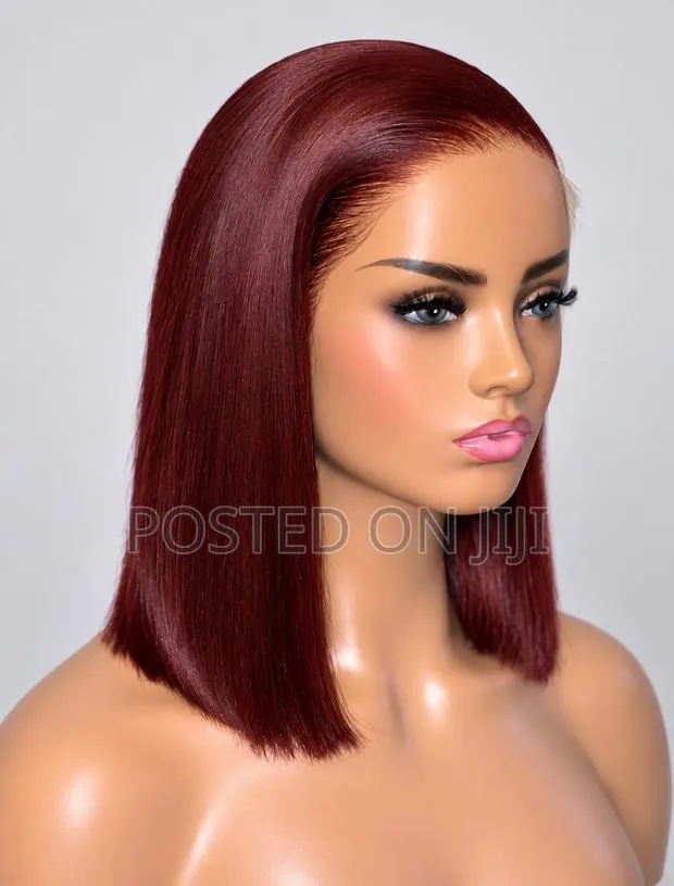 Bob Human Hair Dark Brown Blend · Photo 1