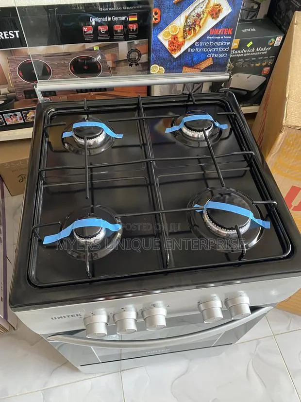 Unitek Standing Gas Cooker 4 Burners-Office,Cafe Use Etc · Photo 1