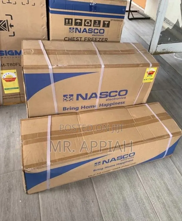 Nasco 1.5hp Split Type Inverter Air Conditioner With Remote Control · Photo 1