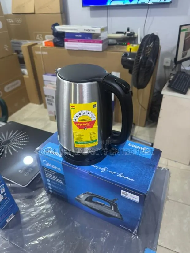 Midea 1.7l Stainless Steel Mk-17s32a2 2200w Electric Kettle · Photo 1