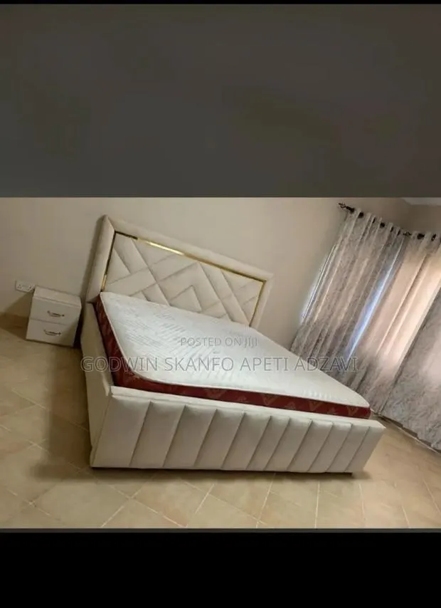 Queen Size Bed Frame and Mattress and Side Drawer Available · Photo 1