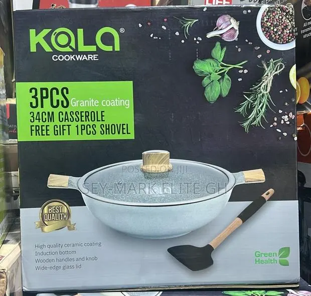 34cm Kala Granite Casserole Cookware · Photo 1