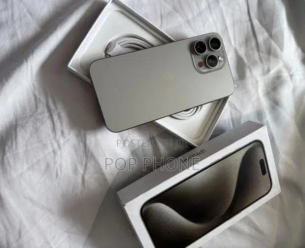 Apple iPhone 15 Pro Max 256 GB Silver · Photo 1
