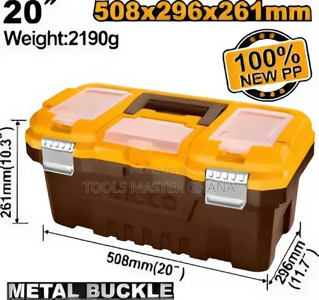 20" Plastic Tool Box - Pbx2002 · Photo 1