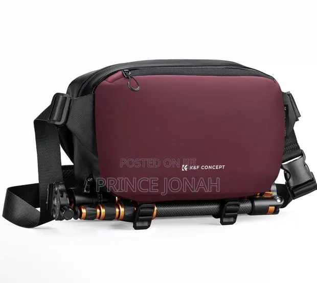 K F Concept 2 In 1 Camera Dlsr Shoulder Bag Backpack Wine Black Large · Photo 1