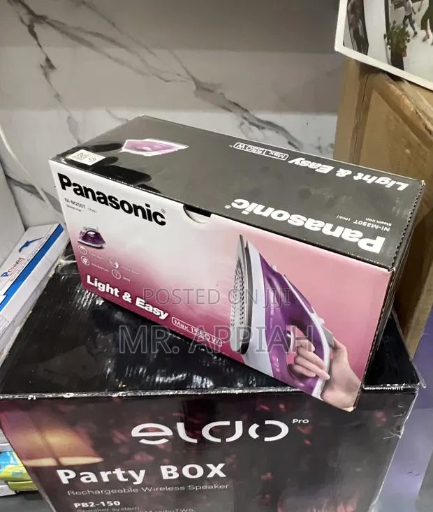 Order Panasonic 1550Watt Electric Steam Iron(Pink). · Photo 1