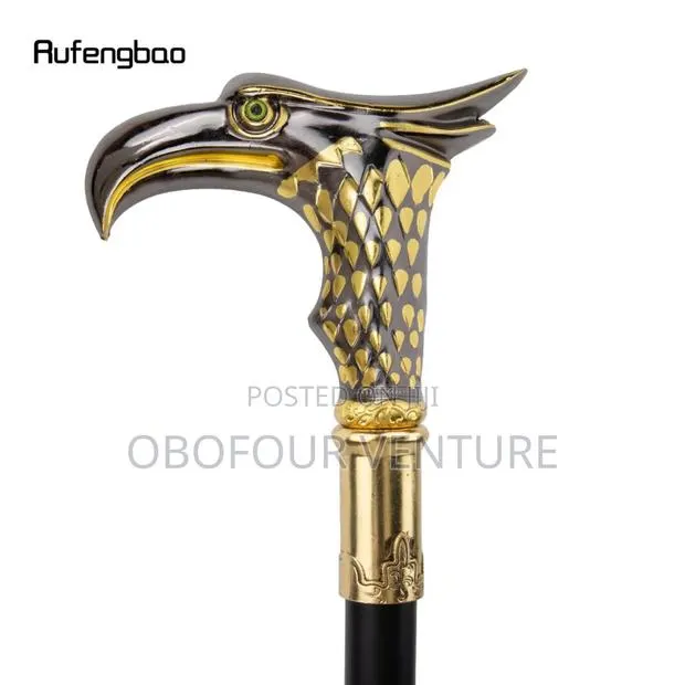 Golden Eagle Head Fashion Walking Stick With Sword. 095rg · Photo 1