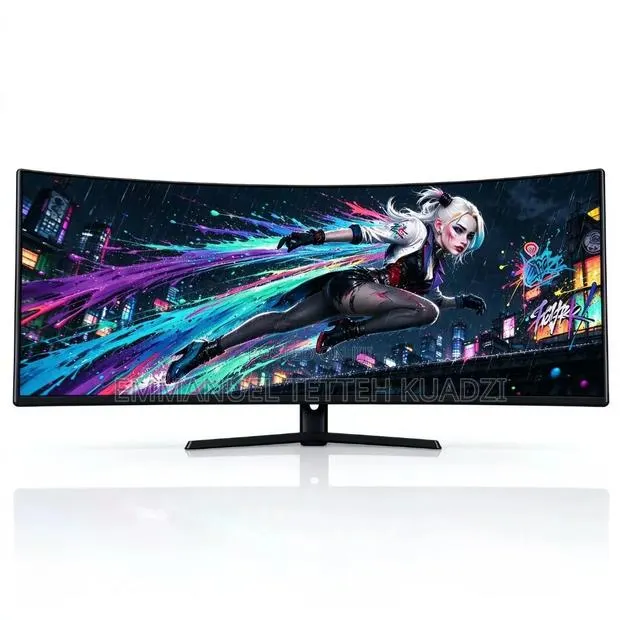 Fresh 49-Inches 240Hz Ultra Wide Curved Monitor With Height Adjustable · Photo 1