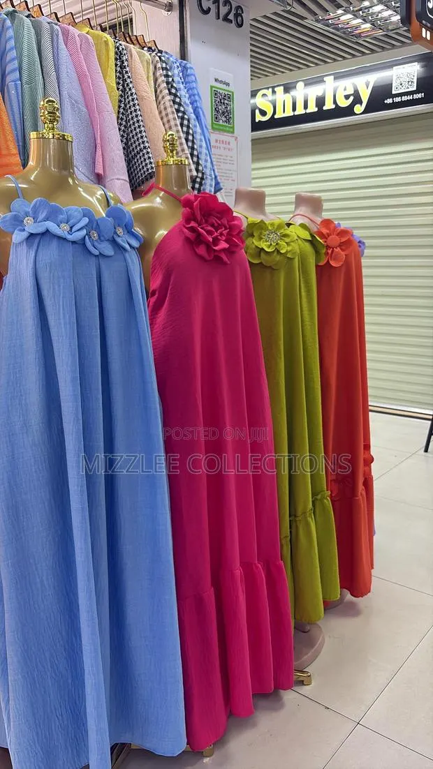 Beautiful Cotton Long Dress for Ladies · Photo 1