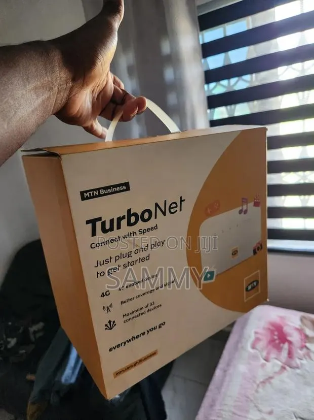 MTN Turbonet Device With Sim, Antenna and All Accessories · Photo 1