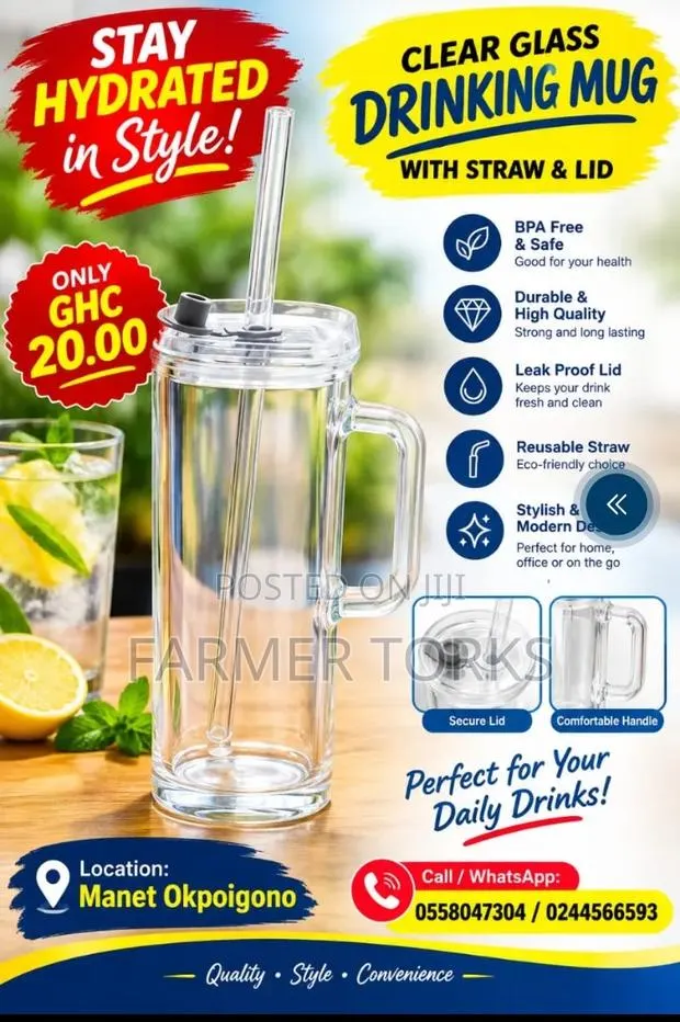 Glass Jar for Drinking · Photo 1