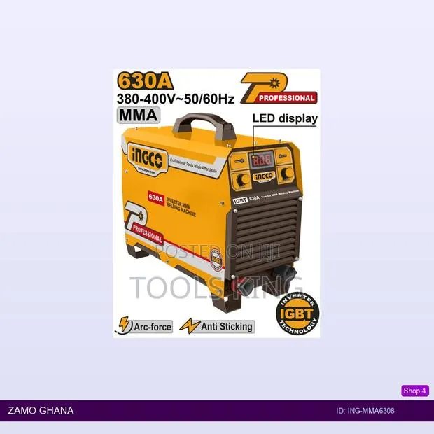 Inverter Mma Welding - Ing-Mma6308 · Photo 1