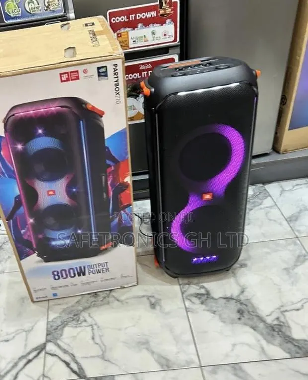 Genuine Sleek Black 800w JBL Partybox710 Output Speaker · Photo 1