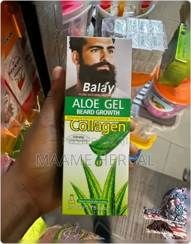 Balay Aloe Vera Gel Beard Growth Collagen · Photo 1