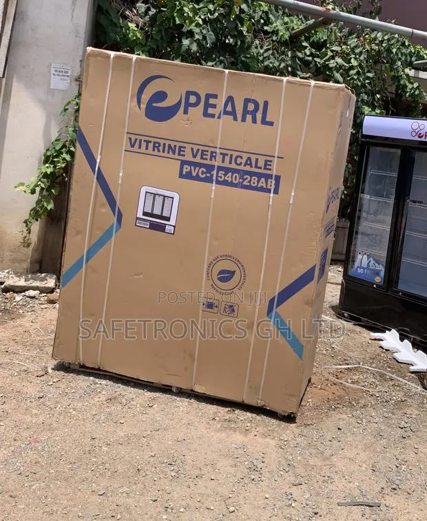 Get Accurate Pearl 950 Liters 3 Doors Display Fridge Cooler PVC-150 · Photo 1
