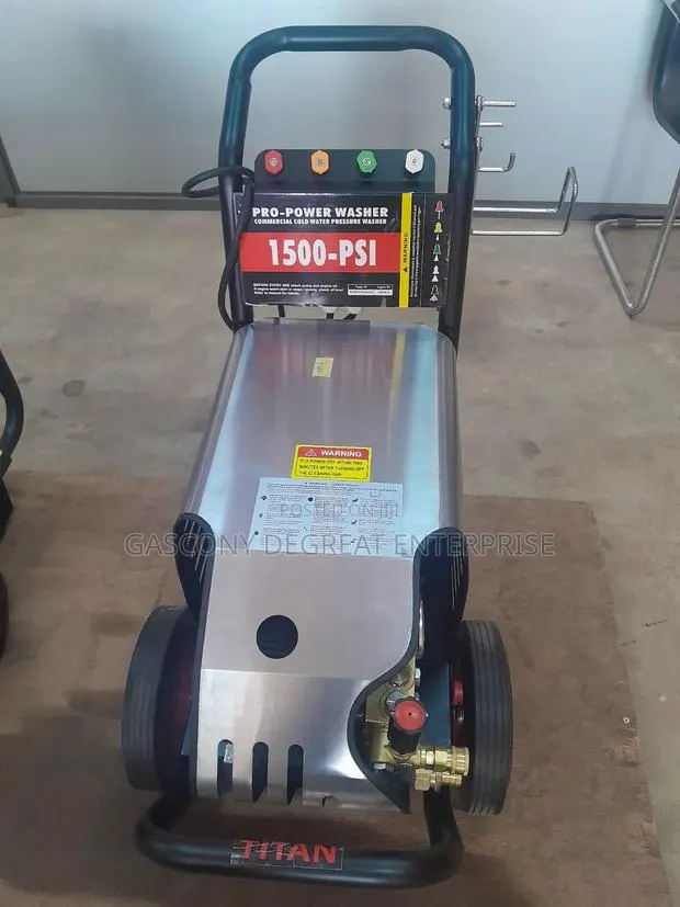 Titan-Electric High Pressure Washer 3kW 3phase 1500PSI · Photo 1