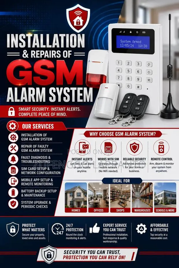 Installation and Repairs of GSM Alarm System · Photo 1
