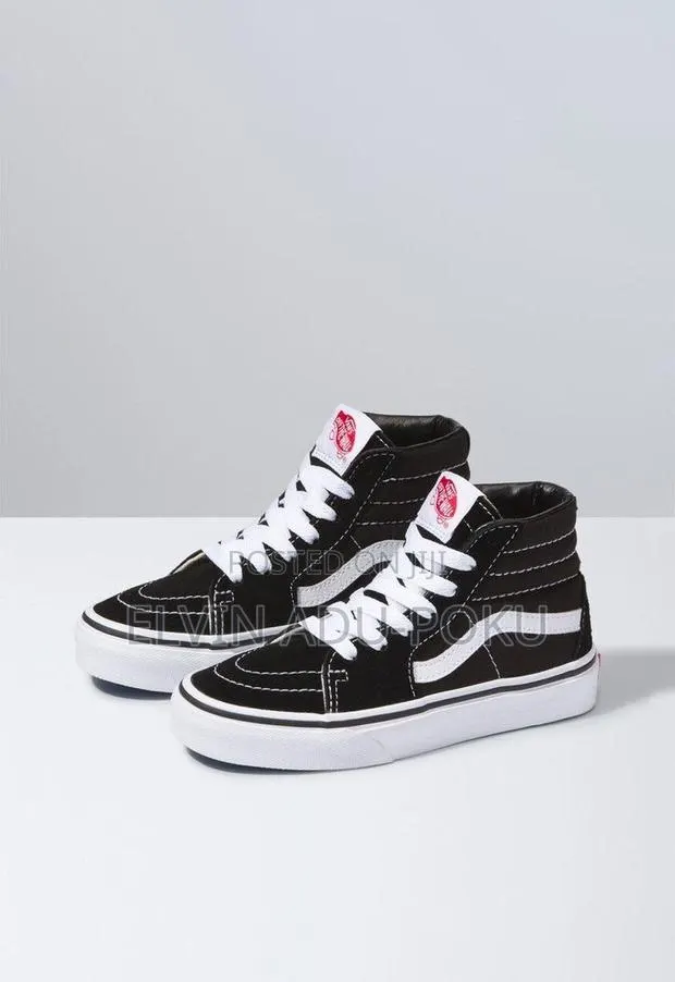 Vans Sk8-Hi " Black | White " Sneakers · Photo 1