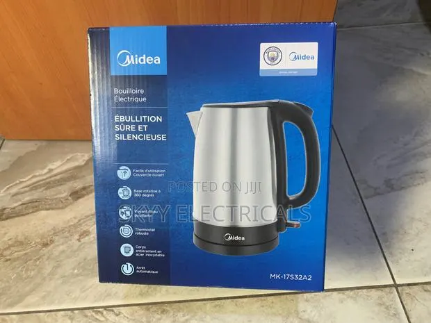 Affordable Midea 1.7litres Stainless Kettle · Photo 1
