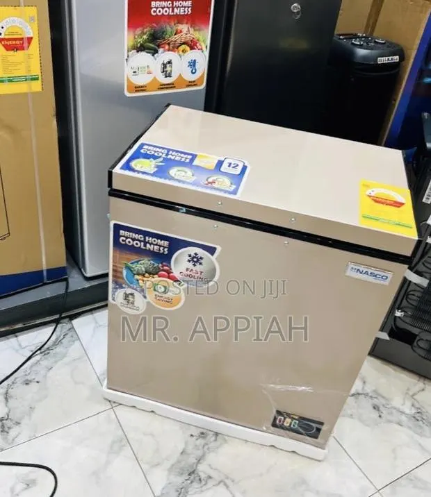 Original Nasco 150l Single Door Chest Freezer(Gold)Nas-200fl · Photo 1