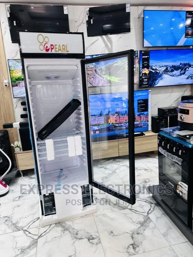Stay Fresh With Pearl Display Fridge PVC 424-2b. Single Door · Photo 1