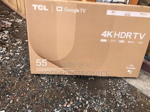 TCL 55-Inch Uhd Google Tv Edgeless Screen Smart Display · Photo 1