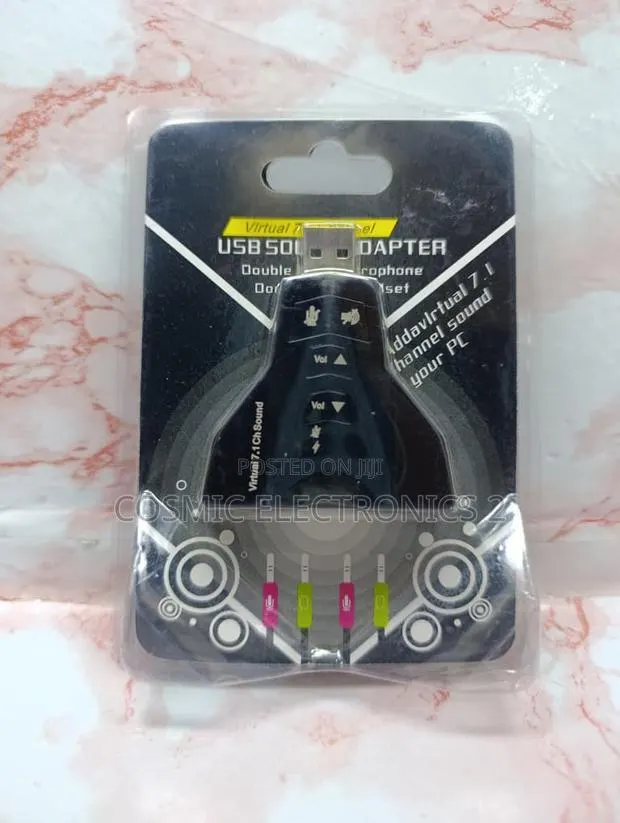 7.1 Channel USB External Sound Card Audio Adapter · Photo 1