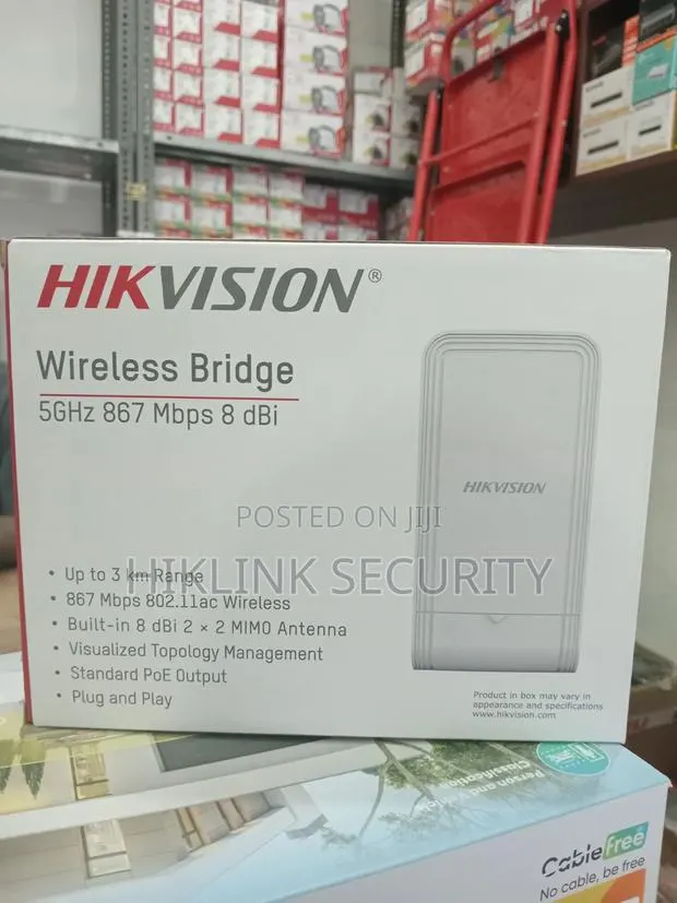 Hikvision Wireless Bridge 5GHz 567 MBPS 8dbi · Photo 1