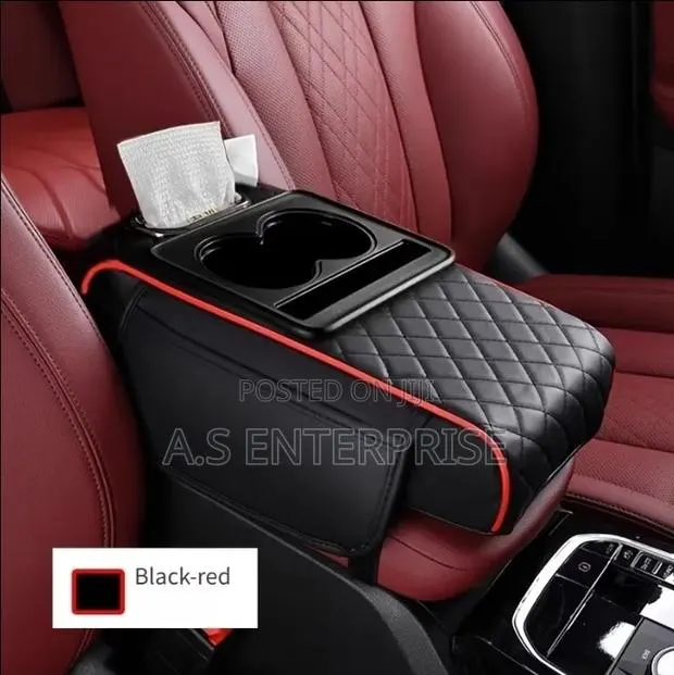 Multifunctional Car Armrest Cushion Pad & Organizer Box · Photo 1
