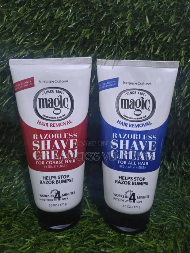 Softsheen Carson Magic Razorless Shave Cream. 170g. · Photo 1