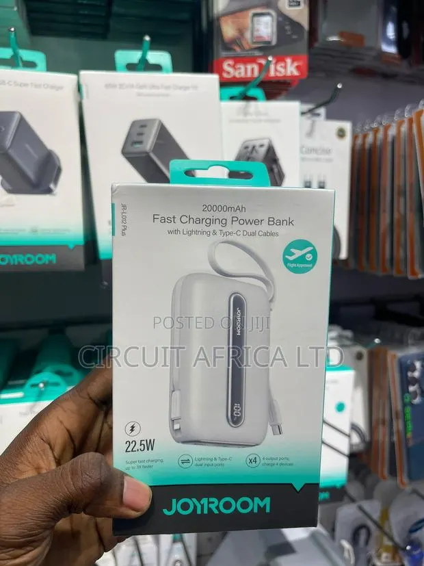 JOYROOM JR-L012 Plus 20000mAh 22.5W Fast Charging Power Ban · Photo 1