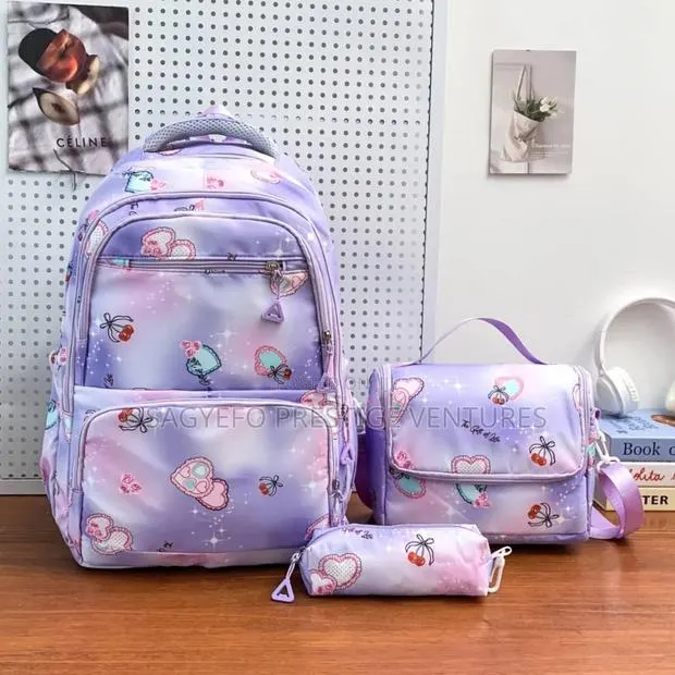 Cute 3-in-1 School Bag Set · Photo 1